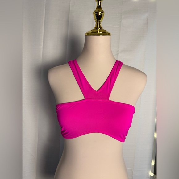 ICON Pink Bikini Swimwear Halter-Style Top - Picture 7 of 7